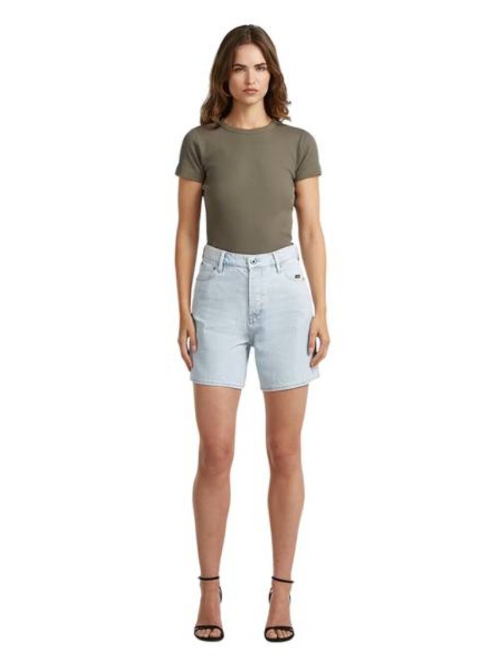 NEW G-STAR Women’s Jett High-Waist Denim Shorts